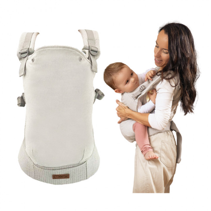 MoMi COLLET ergonomic baby carrier GRAY