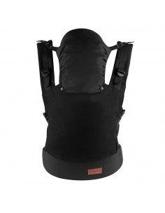 MoMi COLLET ergonomische Babytrage SCHWARZ 2