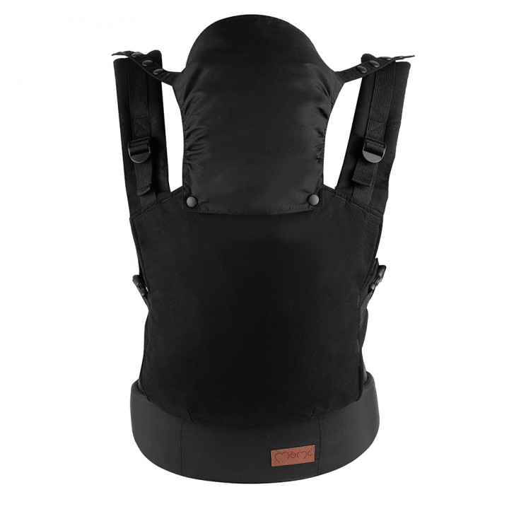 MoMi COLLET ergonomic baby carrier BLACK
