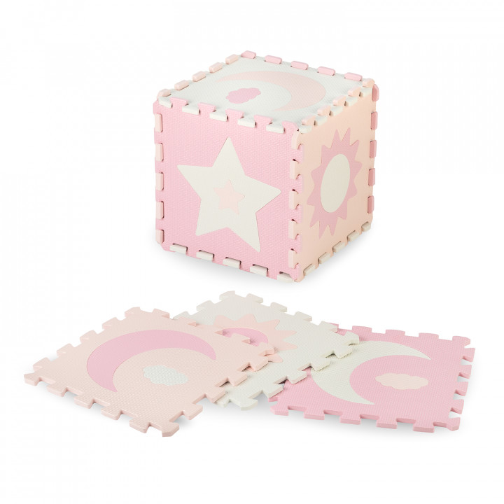 MoMi NEBE foam puzzle mat PINK