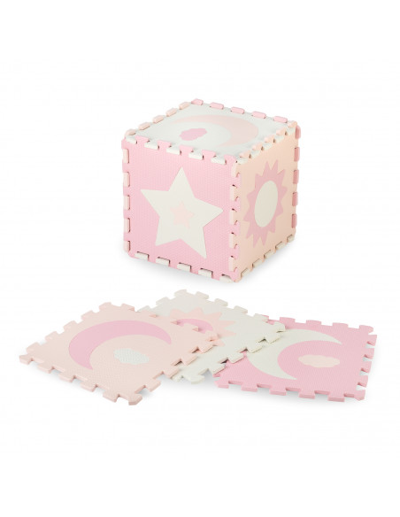 MoMi NEBE foam puzzle mat PINK