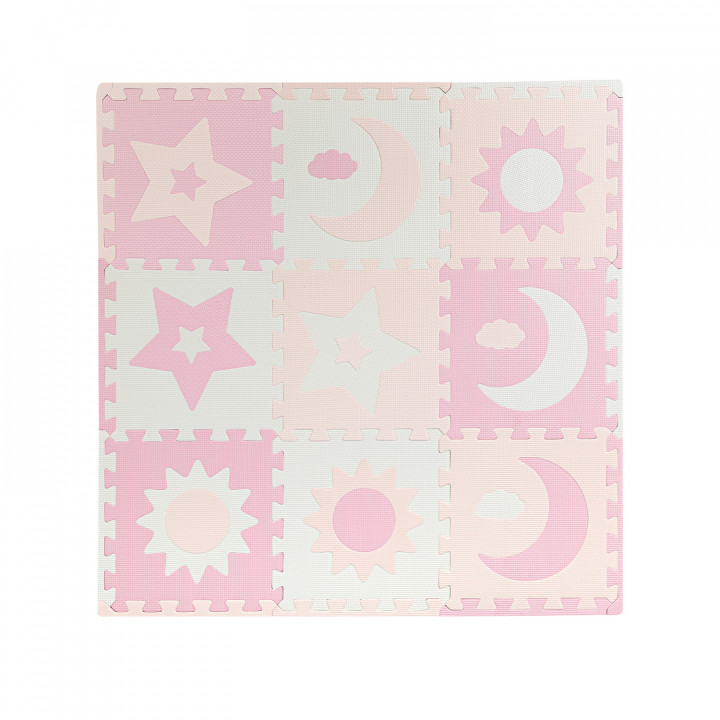 MoMi NEBE foam puzzle mat PINK