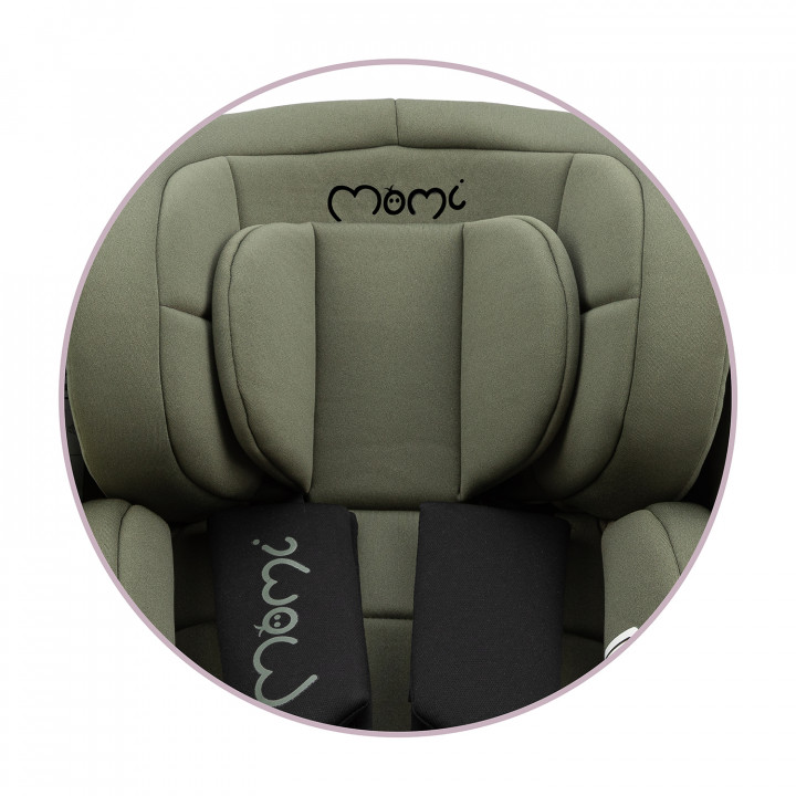 MoMi URSO car seat  40 - 150 cm GREEN