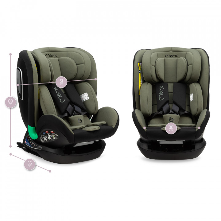 MoMi URSO Kindersitz   40 - 150cm GRÜN