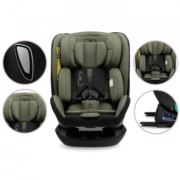 MoMi URSO Kindersitz   40 - 150cm GRÜN