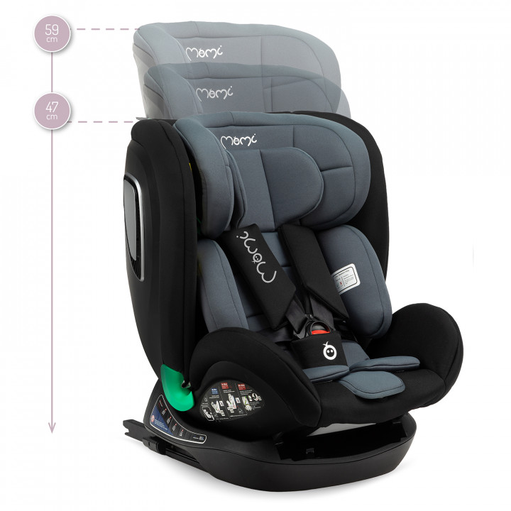 MoMi URSO Kindersitz  40 - 150cm GRAU