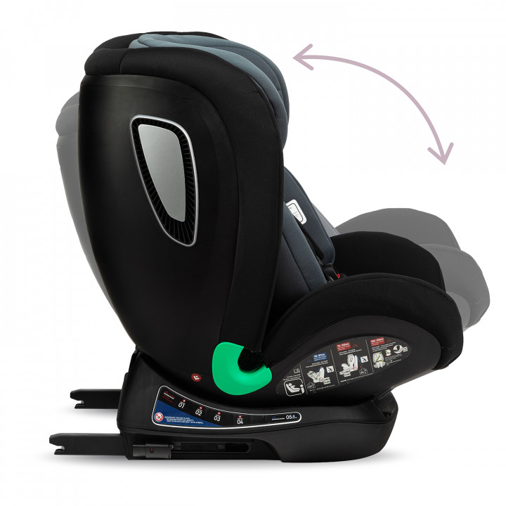 MoMi URSO car seat  40 - 150 cm GRAY