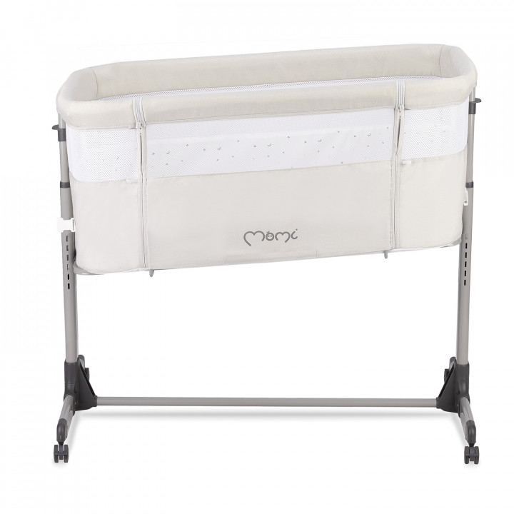 MoMi REVO Beistellbett 2in1 HELLGRAU