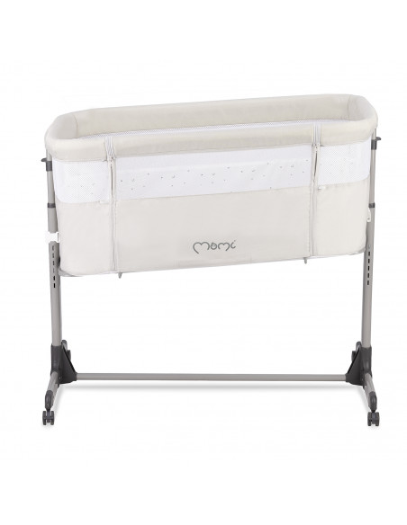 MoMi REVO Beistellbett 2in1 HELLGRAU