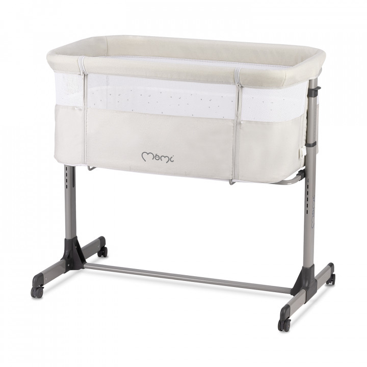 MoMi REVO Beistellbett 2in1 HELLGRAU