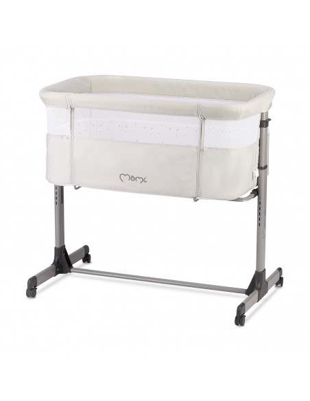 MoMi REVO Beistellbett 2in1 HELLGRAU