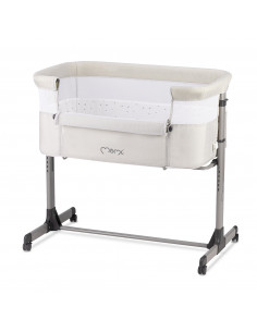 MoMi REVO Beistellbett 2in1 HELLGRAU 2