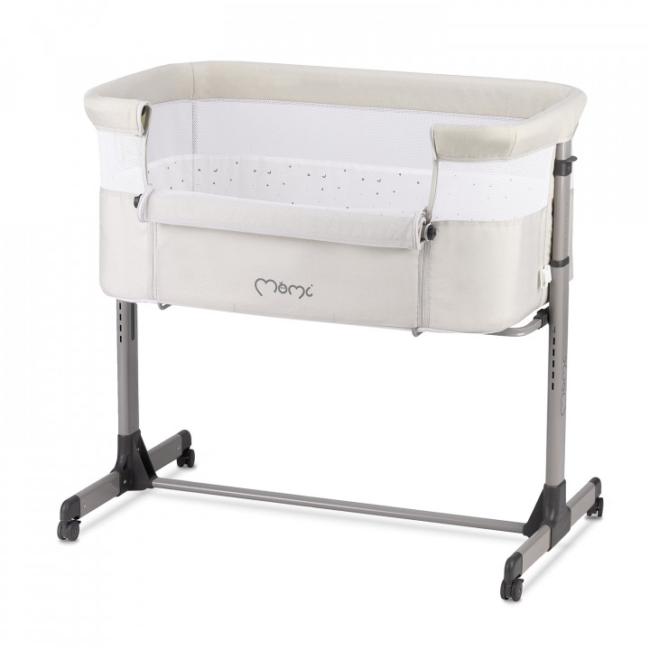 MoMi REVO Beistellbett 2in1 HELLGRAU