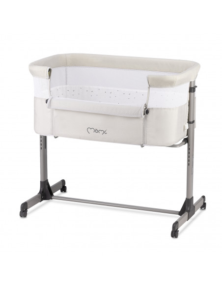 MoMi REVO Beistellbett 2in1 HELLGRAU