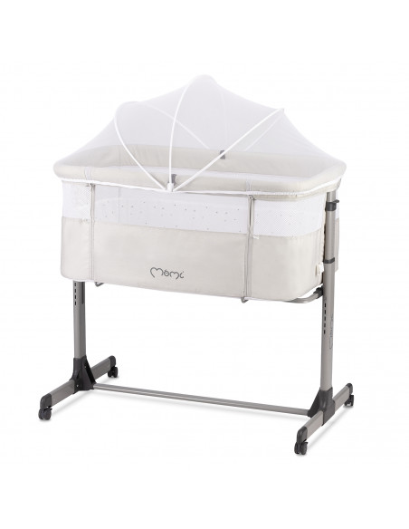 MoMi REVO Beistellbett 2in1 HELLGRAU