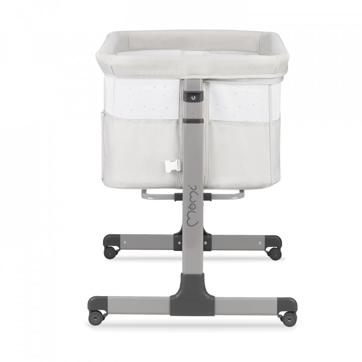 MoMi REVO baby cot 2in1 LIGHT GRAY