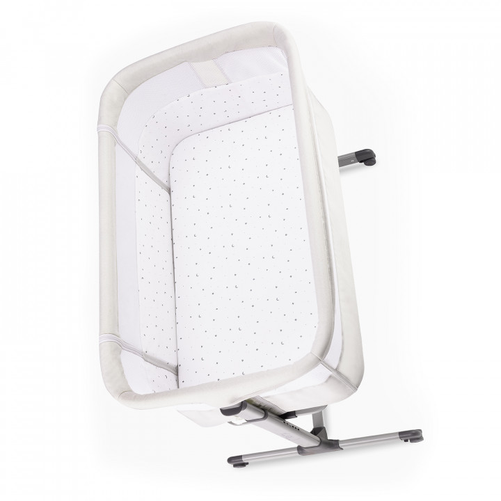 MoMi REVO baby cot 2in1 LIGHT GRAY