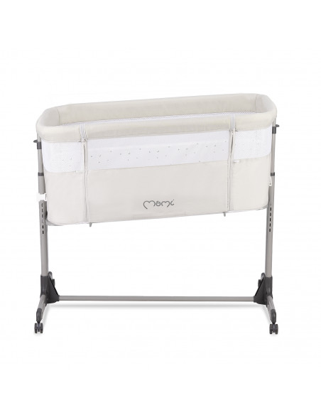 MoMi REVO Beistellbett 2in1 HELLGRAU