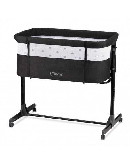 MoMi REVO Beistellbett 2in1 DUNKELGRAU