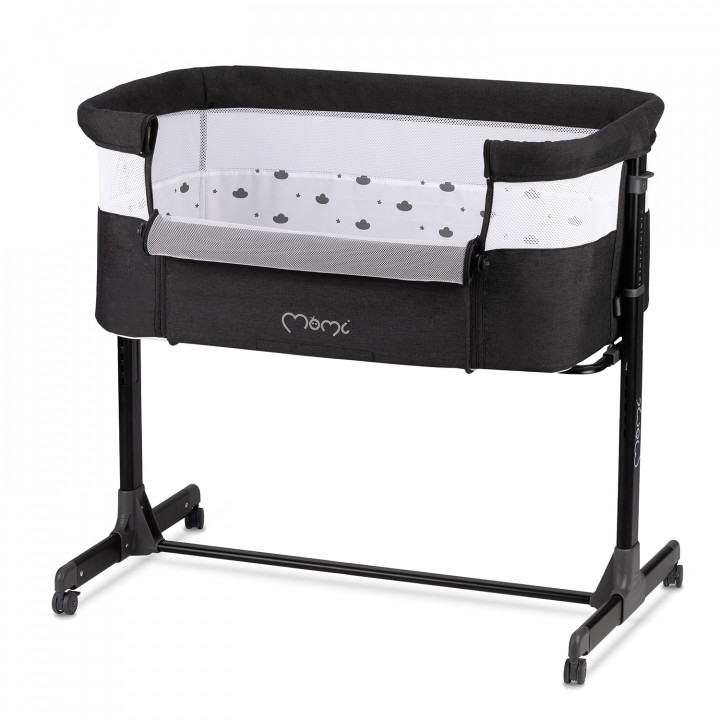 MoMi REVO Beistellbett 2in1 DUNKELGRAU