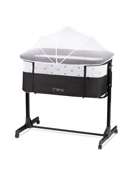 MoMi REVO Beistellbett 2in1 DUNKELGRAU