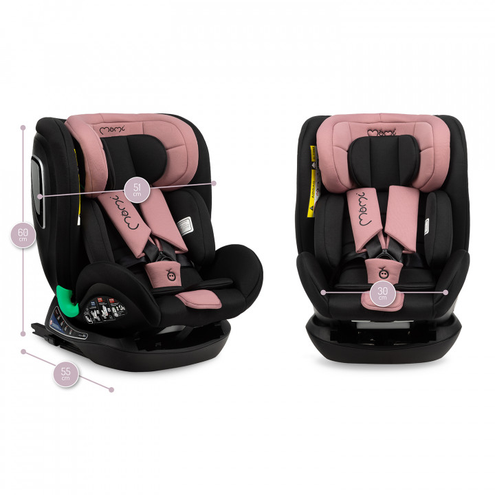 MoMi URSO Kindersitz  40 - 150cm ROSA