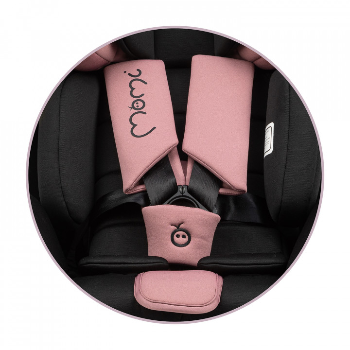 MoMi URSO car seat  40 - 150 cm PINK