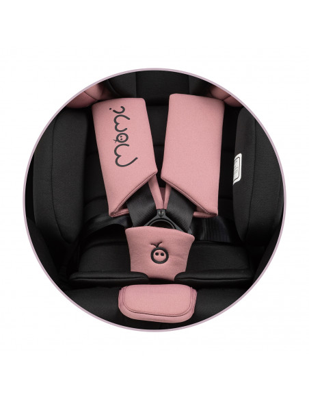 MoMi URSO car seat  40 - 150 cm PINK