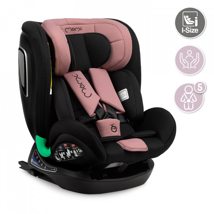 MoMi URSO car seat  40 - 150 cm PINK