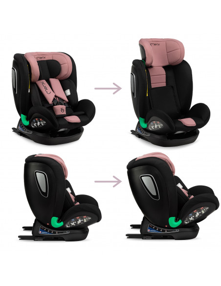 MoMi URSO Kindersitz  40 - 150cm ROSA