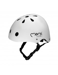 MoMi MIMI helmet white matte