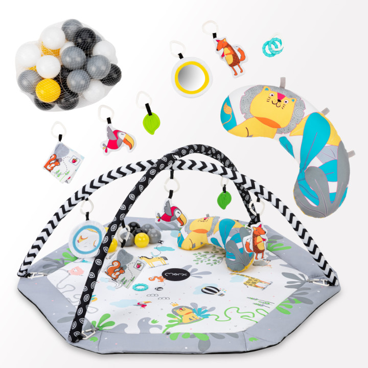 MoMi BESTO educational mat 3in1