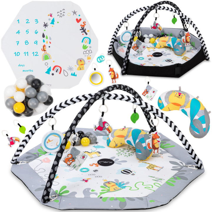 MoMi BESTO educational mat 3in1