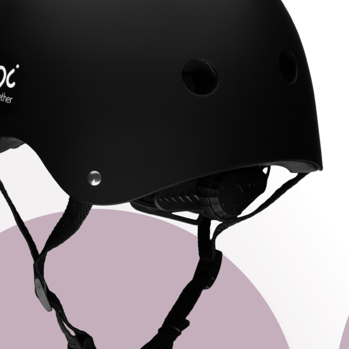 MoMi MIMI helmet black matte