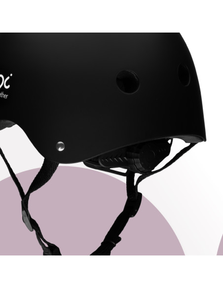 MoMi MIMI helmet black matte