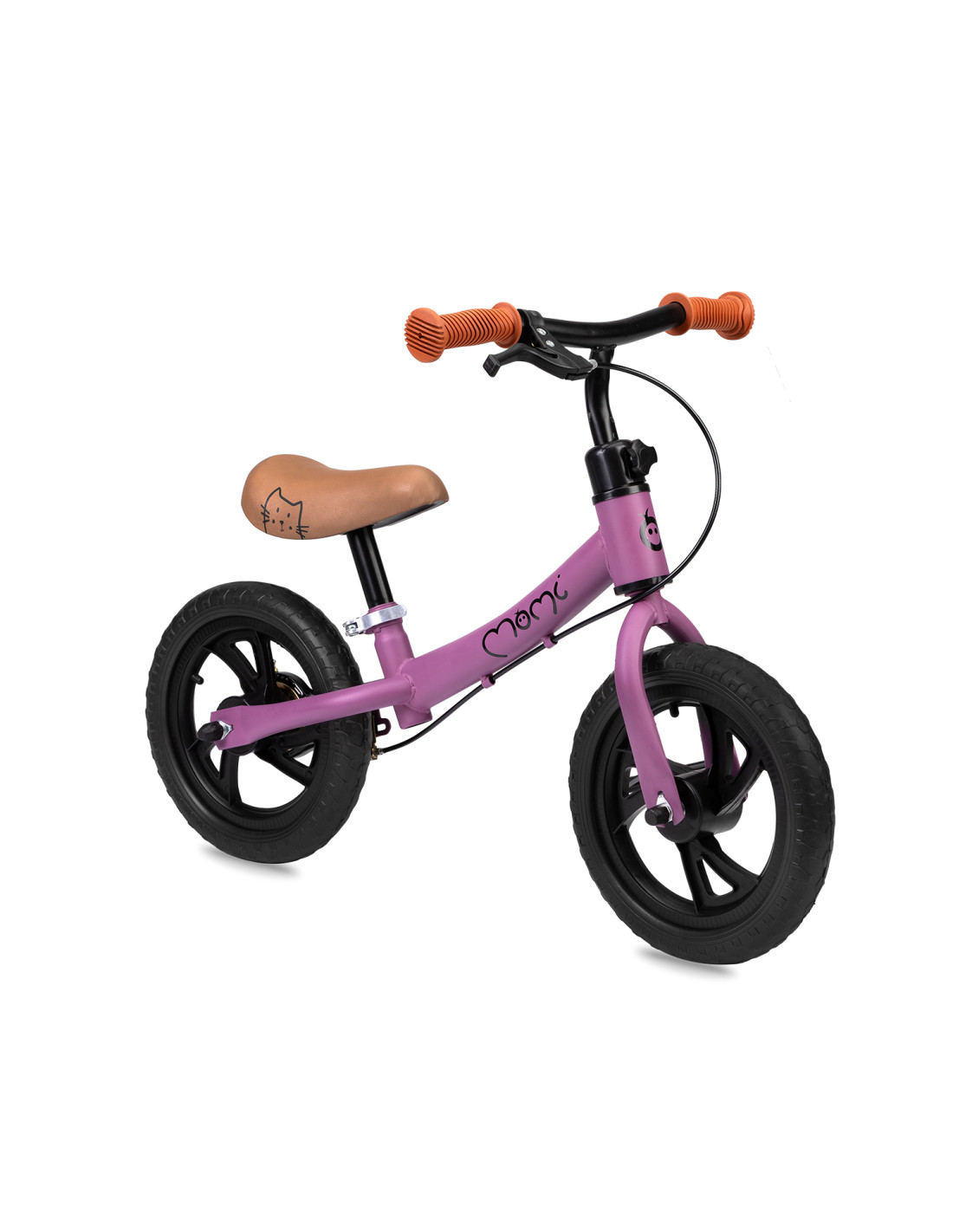 MoMi BREKI balance bike PURPLE