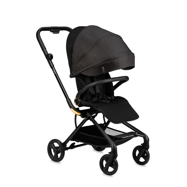 MoMi ADELLE stroller 360 ° BLACK RED