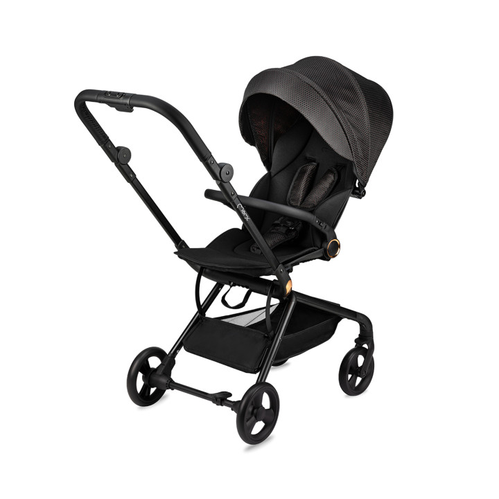 MoMi ADELLE stroller 360 ° BLACK RED