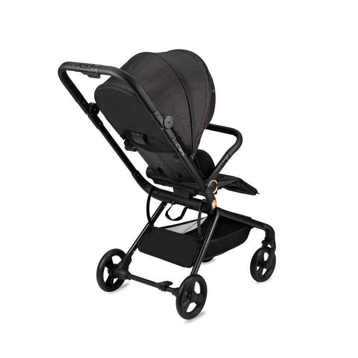 MoMi ADELLE stroller 360 ° BLACK RED