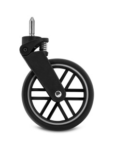 MoMi ESTELLE koło przednie srebrne