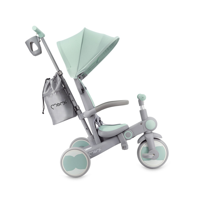 MoMi SOLIVIA Kinderdreirad 4in1 GRÜN