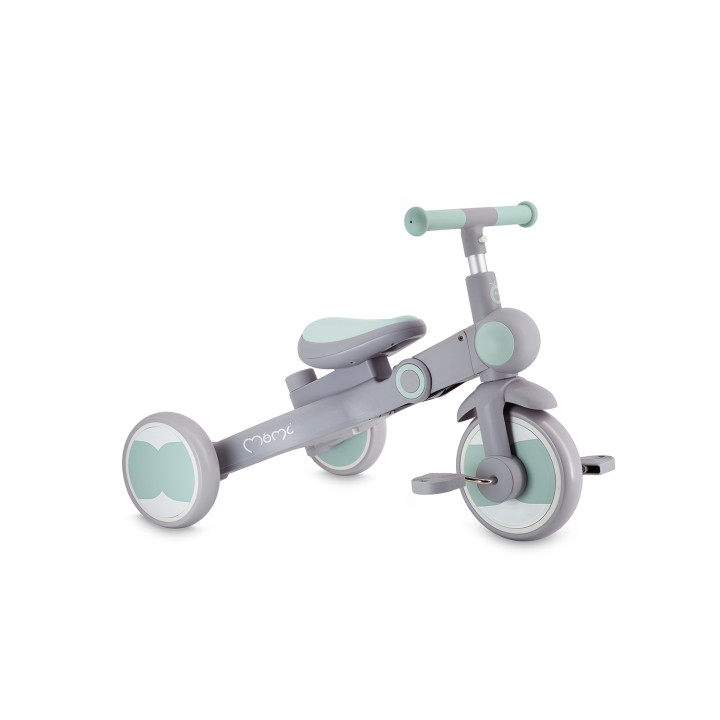 MoMi SOLIVIA Kinderdreirad 4in1 GRÜN