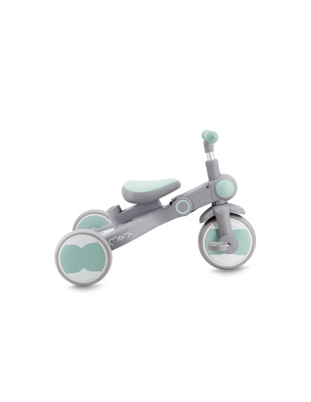 MoMi SOLIVIA Kinderdreirad 4in1 GRÜN