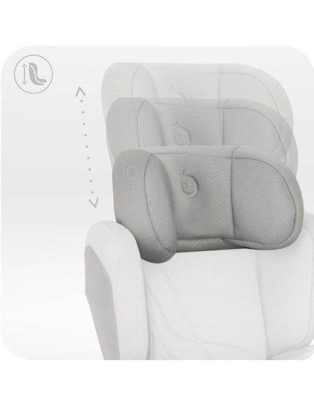 Autositz MoMi MEI von 100 bis 150 cm GRAU