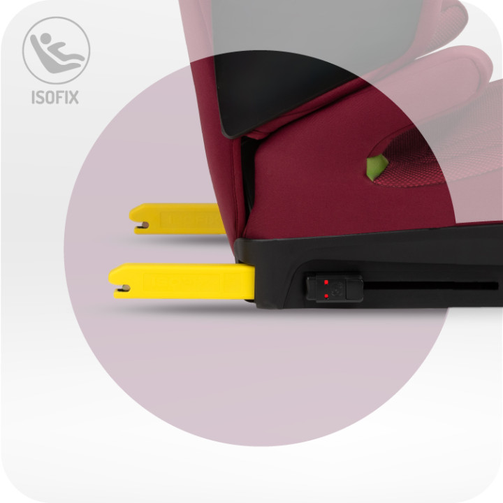 MoMi MEI Car Seat 100–150 cm RED