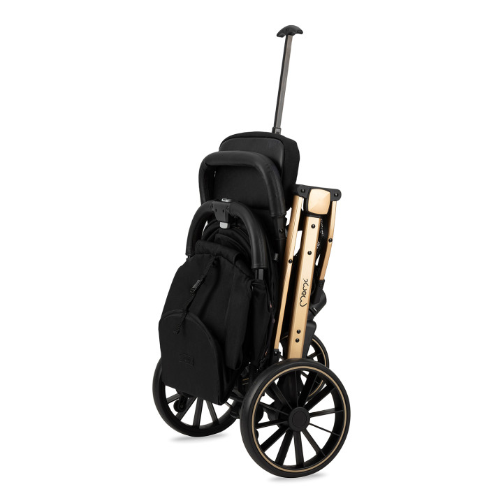 MoMi ESTELLE LIGHT PLUS stroller BLACK
