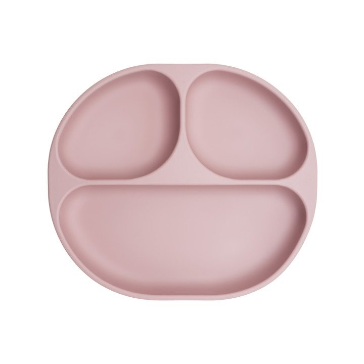 MoMi AMI silicone dish set for children PINK
