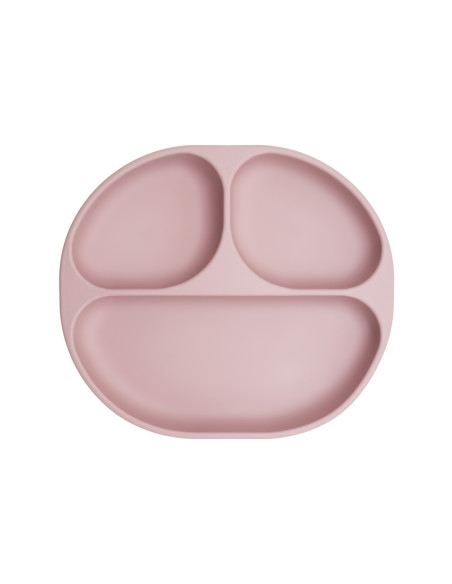 MoMi AMI silicone dish set for children PINK