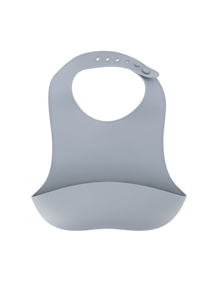 MoMi AMI Silikon-Geschirrset für Kinder GRAU