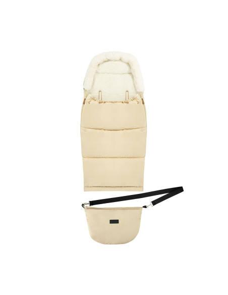 Schlafsack MoMi 2-in-1  BEIGE